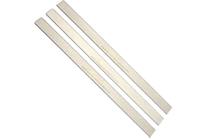6" x 5/8" Inch Jointer Knives - Fits Delta 37-658 & Ridgid JP06000, JP0610, JP06101 HSS Thickness Planer Blades - Pack of 3