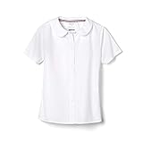 French Toast womens Short Sleeve Peter Pan Collar