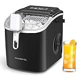 CROWNFUL Ice Maker Machine for Countertop, 9 Bullet