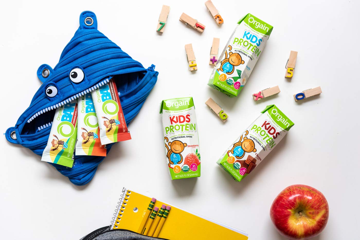Orgain Organic Kids Protein Nutritional Shake, Vanilla - Great for Breakfast & Snacks, 26 Vitamins & Minerals, 10 Fruits & Vegetables, Gluten Free, Soy Free, 8.25 Oz, 12 Count (Packaging May Vary) : Meal Replacement Drinks : Grocery & Gourmet Food