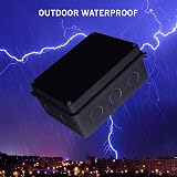 LANUCN 10 Way Junction Box IP65 Waterproof Enclosure 150x110x70mm view 5