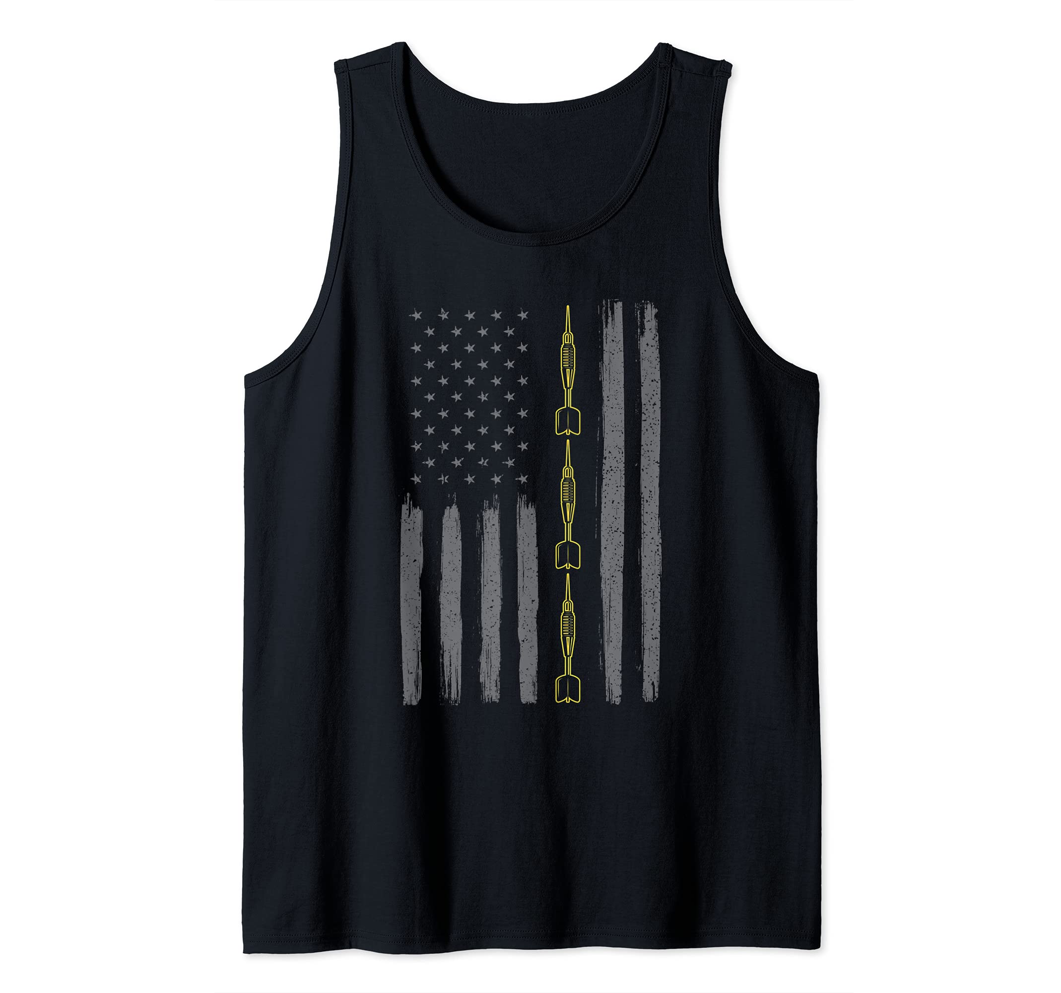 Darts us flag darts player Tank Top