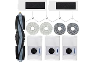 JPBAISQIC Accessories for ECOVACS Deebot T20 Omni: Replacement Parts Compatible with ECOVACS Deebot T20 PRO T20 PRO Plus T20 MAX T20 MAX Plus Main Brush Filter Mop Pad Dust Bags Side Brush Attachments