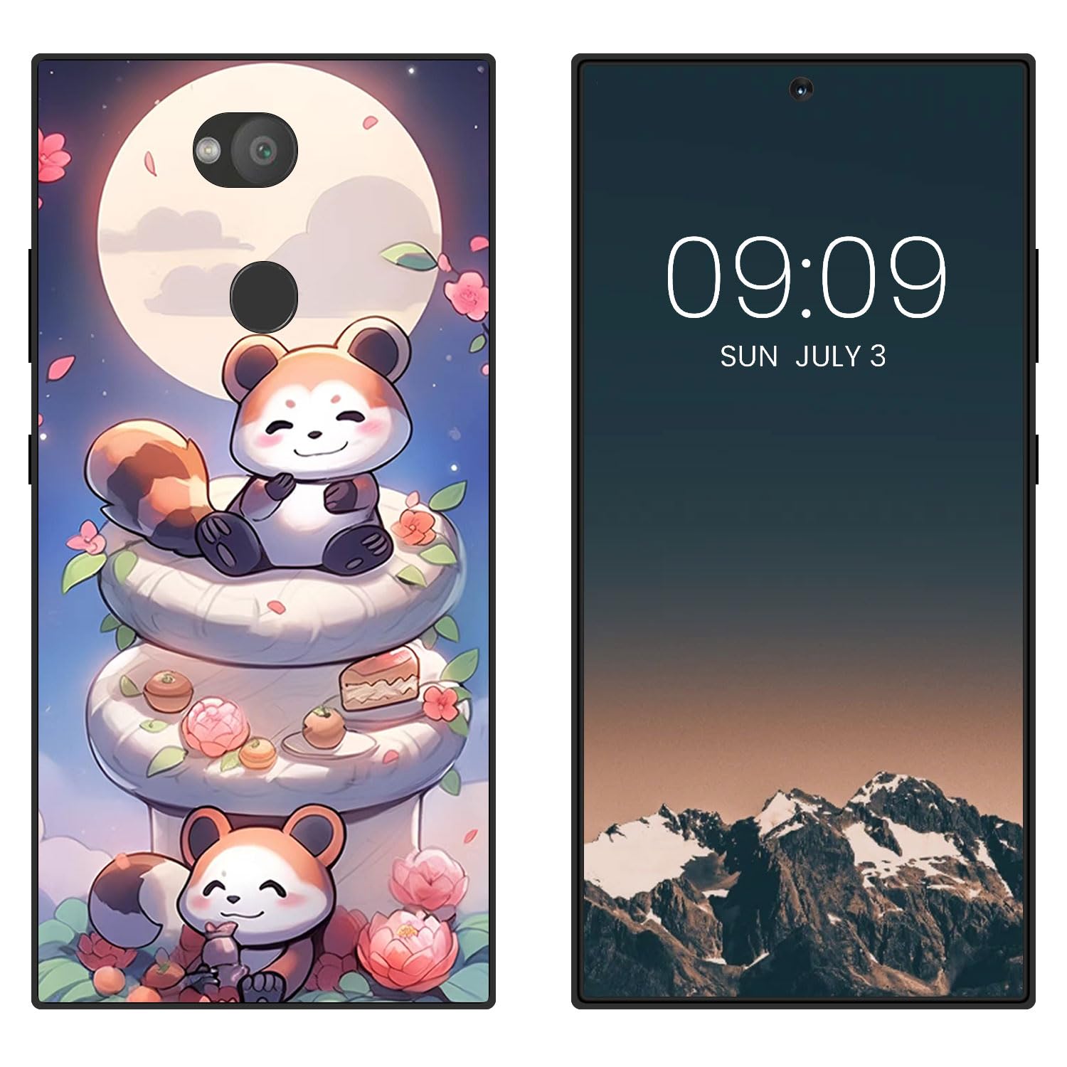 WUACYEAMING for Sony Xperia L2 Cute Case,Soft