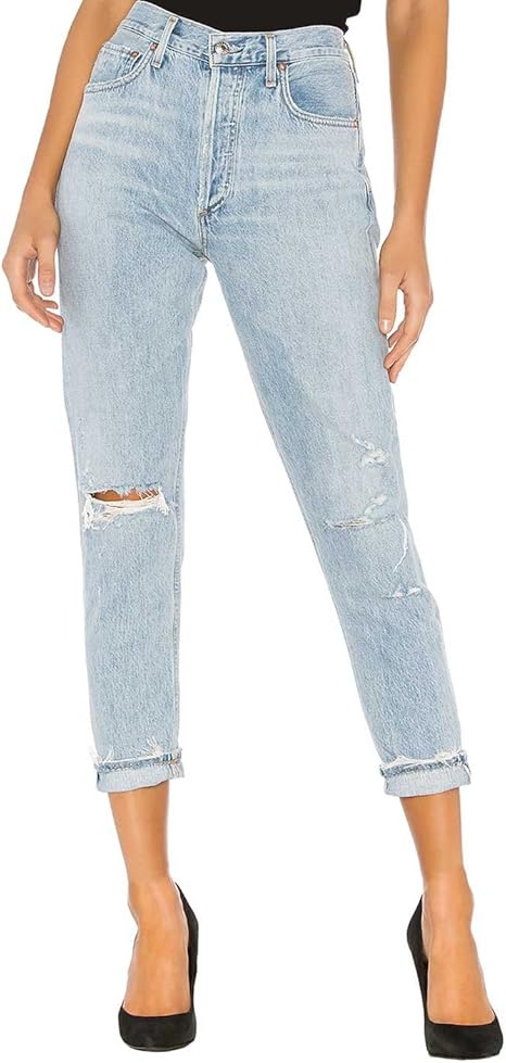 agolde jamie jeans shakedown