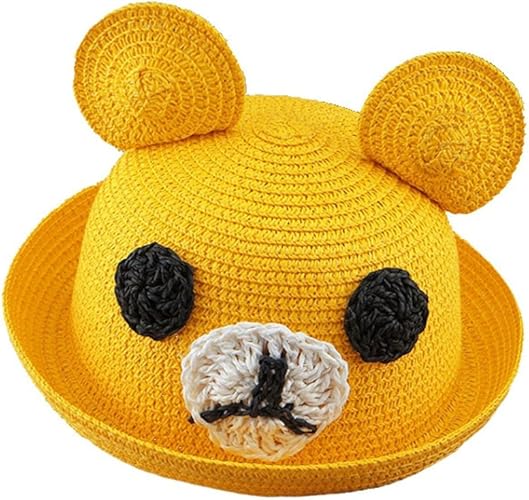 Amazon 麦わら帽子 麦わらハット 日除け帽子 キッズ 帽子 ゴム紐 男の子 女の子 Uvカット Uv 夏 キャップ 子供 キャラクター クマ 動物 アニマル ハット サンバイザー 日除け ビーチハット Uv対策 旅行 自転車 日焼け止め イエロー ノーブランド品 シューズ バッグ Amazon 麦わら帽子 麦わらハット 日除け帽子 キッズ 帽子 ゴム紐 男の子 女の子 Uvカット Uv 夏 キャップ 子供 キャラクター クマ 動物 アニマル ハット サンバイザー 日除け ビーチハット Uv対策 旅行 自転車 日焼け止め イエロー ノーブランド品 シューズ バッグ