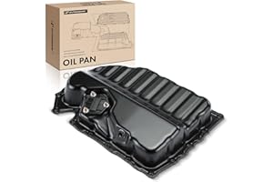 A-Premium Lower Engine Oil Pan Sump with Drain Plug Compatible with Volkswagen Jetta, Passat, Passat CC, Golf, Tiguan, Beetle