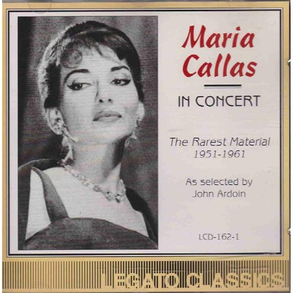 Amazon.com: Maria Callas: In Concert - Hamburg 1959 & 1962 [Blu