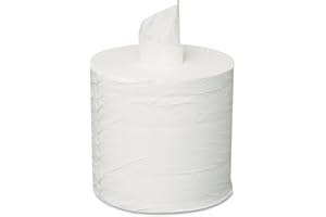 General Supply 203 Centerpull Towels, 2-Ply, White, 6 Rolls/Carton