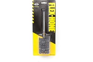 Brush Research BC200600BC FLEX-HONE®, 2" (50.8mm) Diameter, 600 Grit, Boron Carbide, for Medium to High Carbon Steels and Heat-Treated Steels to 50 Rc
