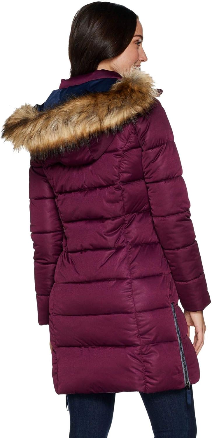 nuage stretch puffer coat
