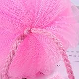 Omenluck Bath Loofah Mesh Shower Ball Exfoliating Soft Deep Clean Bath Sponge view 3