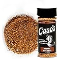 Cuso Cuts Maple Bourbon Rub BBQ Seasoning - All-Natural Steak Seasoning - Spices for Grill, Marinade & Smoking - 1 Count BBQ Rub