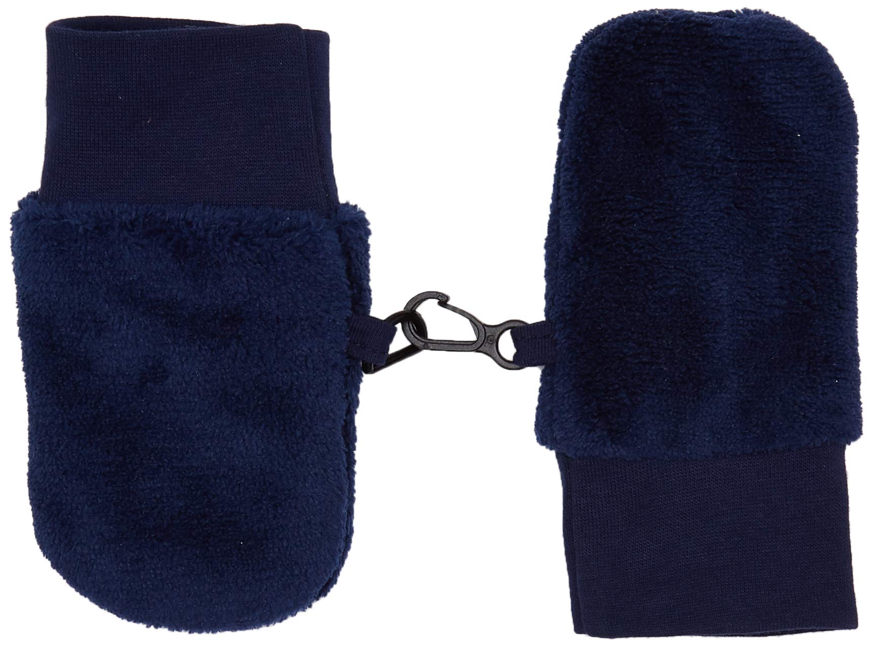 Schnizler Unisex Baby Kuschel-fleece-fäustling, Oeko-tex Standard 100 Mittens Not Applicable, Blue (Marine 11), One size