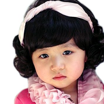 Ritzkart 100 Natural Black Kids Wig Feel Real Original Soft Hair
