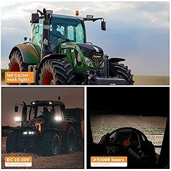 LED Tractor Work Lights 12v led Flood Light pods