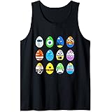 Pixar Classic Character Easter Eggs Tank Top