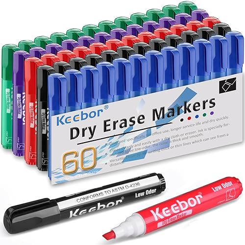 Amazon Whiteboard Markers Bulk Fine Tip Dry Erase Markers 24 Pack