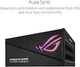 ASUS ROG Strix 1000W Gold Aura PSU ATX 3.0 PCIe 5.0 Modular 80 Plus Gold view 6