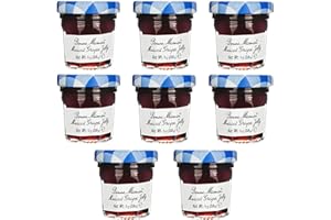 ITHACORE Gift Box of 8 Bonne Maman Mini 1 oz. Jars (8 Grape)