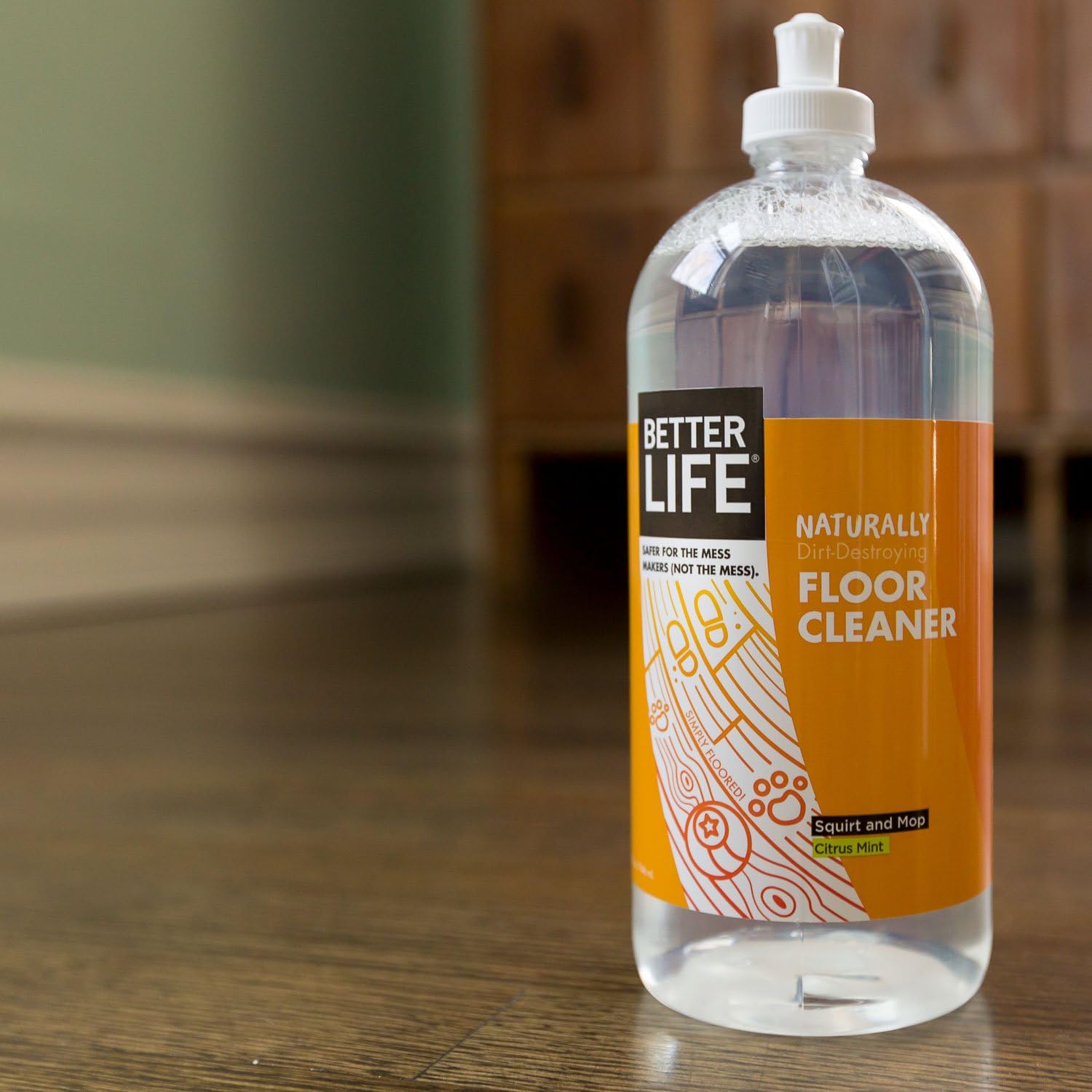 Better Life Concentrate Floor Cleaner 128 Fl Oz Pack Of 1
