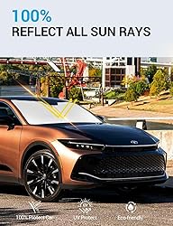 Proadsy 2024 Upgrade Windshield Sun Shade Custom