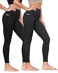 ODODOS 2-Pack Buttery Soft Lounge Yoga Leggings