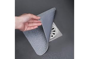 Silicone Tub Stopper Floor Drain Cover,2 Pieces Sewer Anti-Odor Mat Deodorizing Drain Plugs for Kitchen,Bathroom and Laundry(