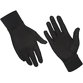 ALASKA BEAR - Natural Silk Liner Gloves Unisex