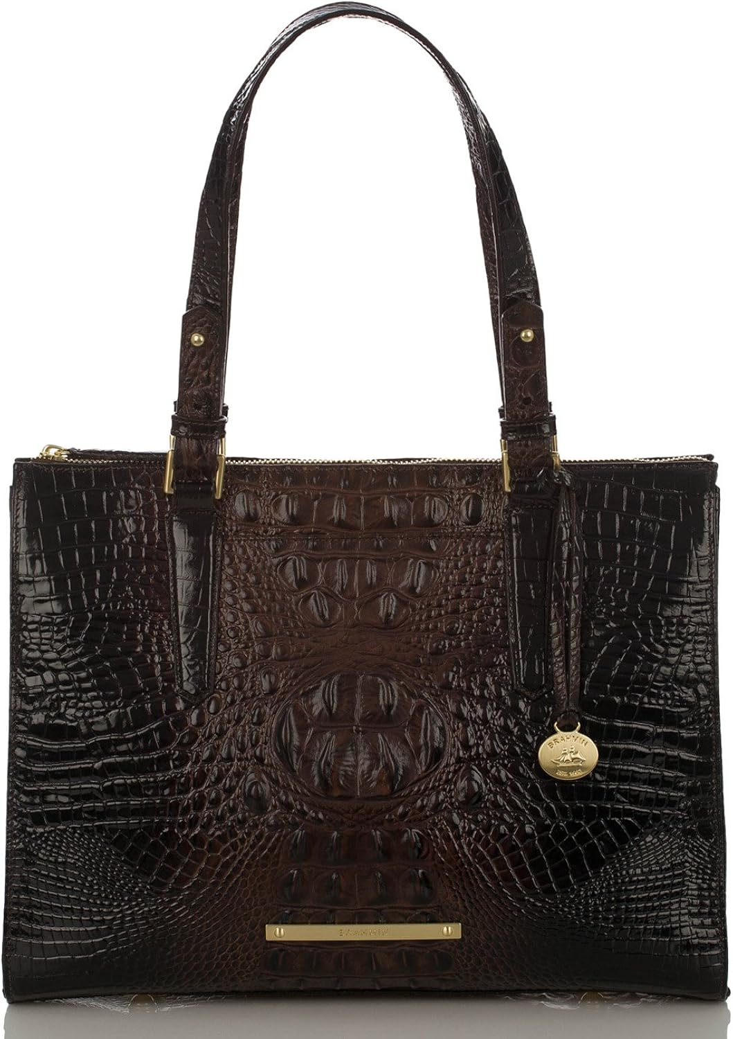 Brahmin Cocoa Melbourne Anywhere Tote Handbags