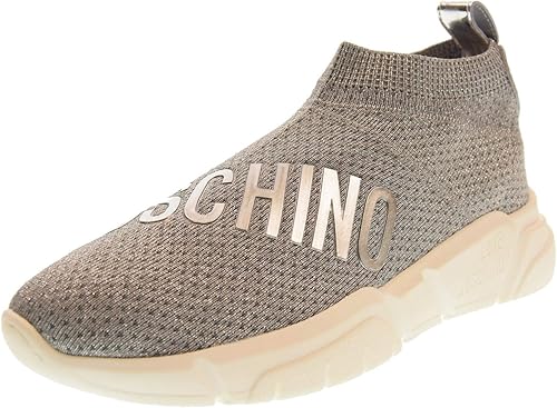 moschino knitted trainers