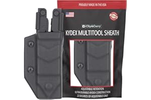 Clip & Carry Kydex Multitool Sheath for Gerber MP600 ~Fits bluntnose & needlenose Models~ Made in USA (Multi-Tool not Include