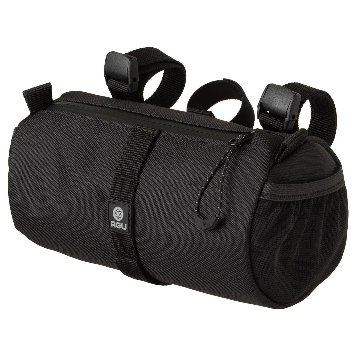 AGU Handlebar Bag VENTURE ROLL 20x10x10cm Reflective Black