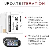 Aradoea SD2Vita 6.0 Memory Card Adapter for PSVita PSTV Enso 3.65 HENkaku view 5
