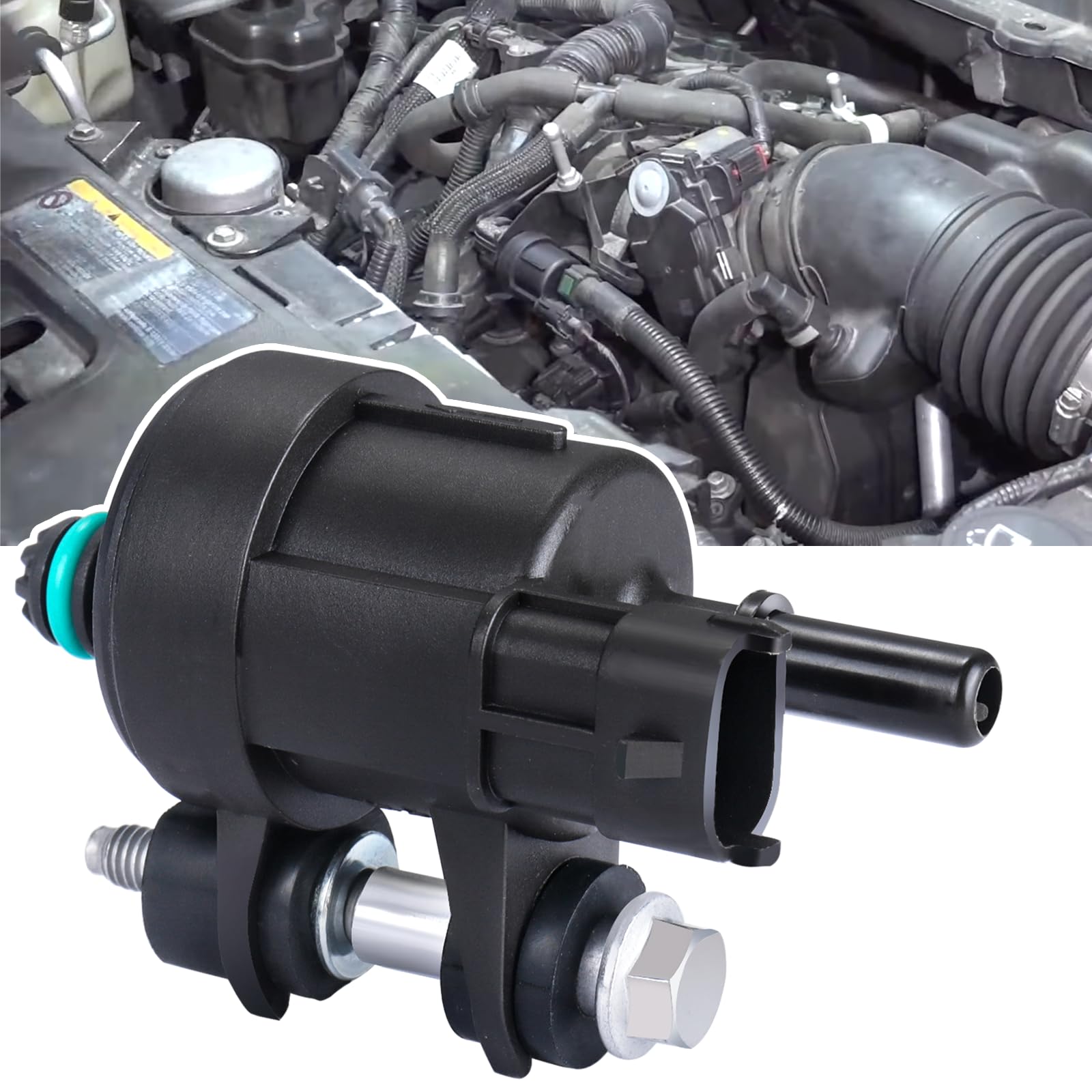 Photo 1 of 12610560 Vapor Canister Purge Valve Solenoid - EVAP Compatible with Enclave Lacrosse ATS CTS ELR SRX XTS Camaro Caprice Equinox Impala Traverse Volt Acadia Canyon Terrain Outlook 911-082 214-2137