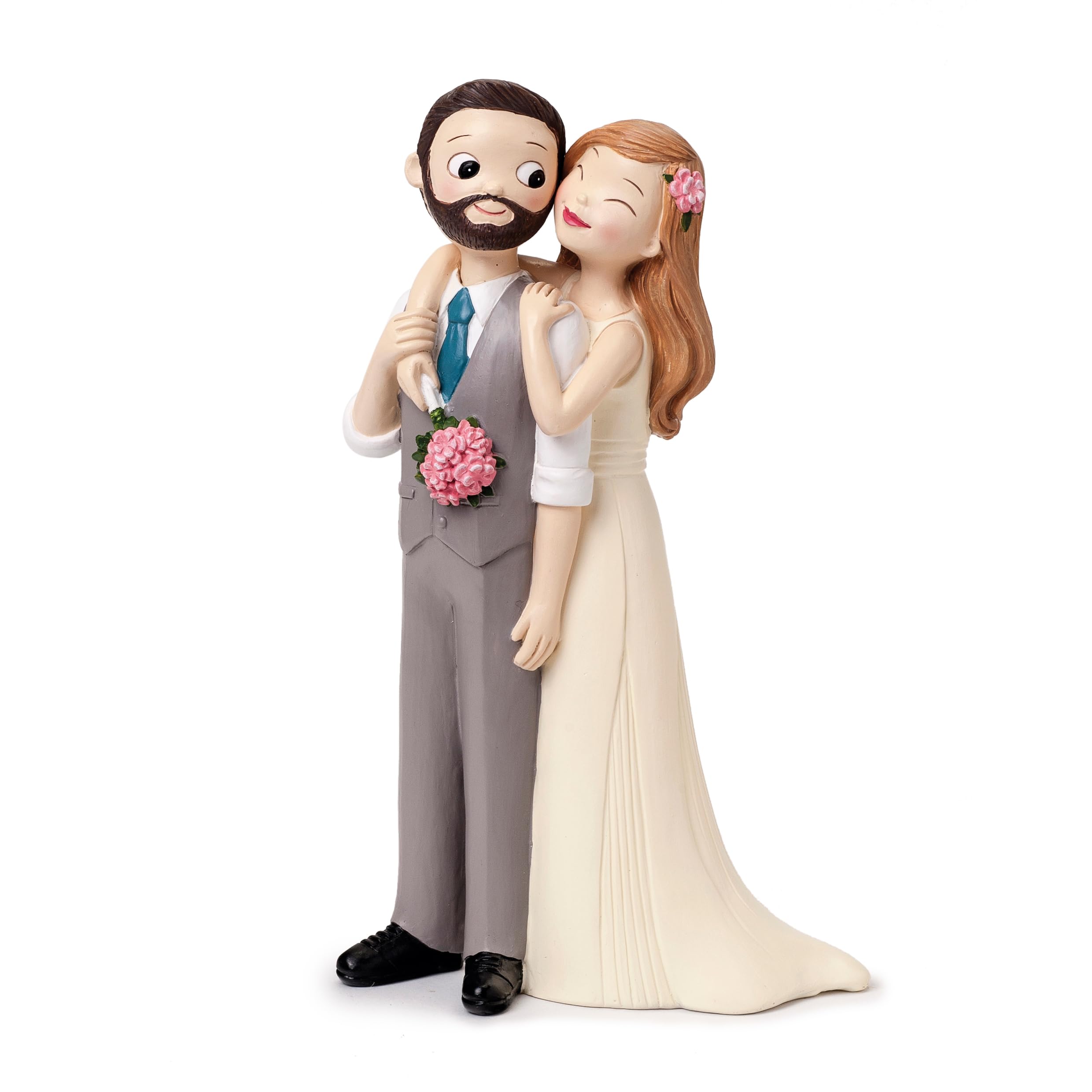 Mopec Cake Figure Pop & Fun Boyfriend Vest & Beard, 21cm, White, One Size