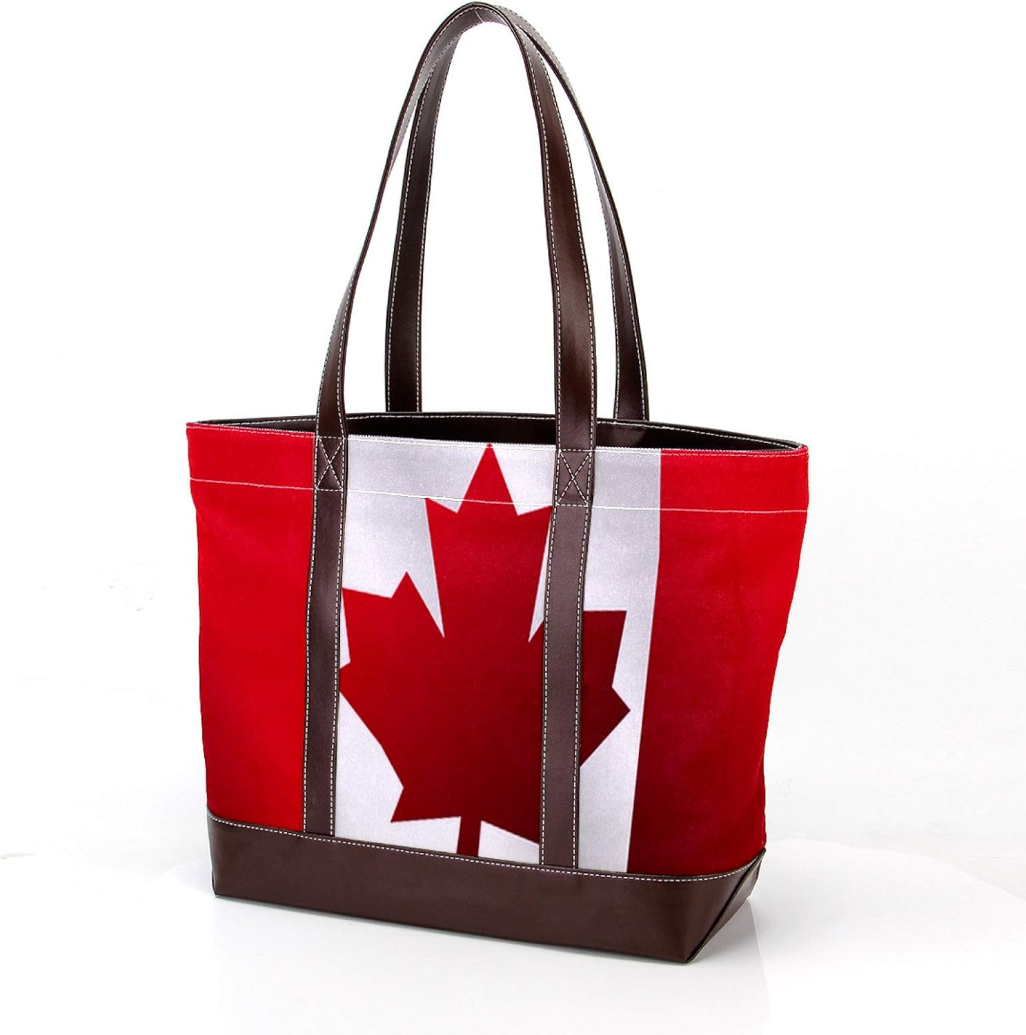 Canada Flag Handbags Light Weight Strap Tote Bag Purse Shopping