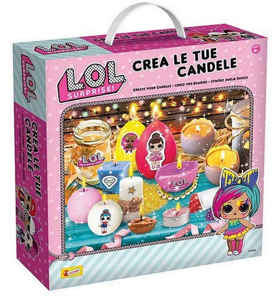 Lisciani 77526 LOL Surprise Create Your Candles, Multicolour
