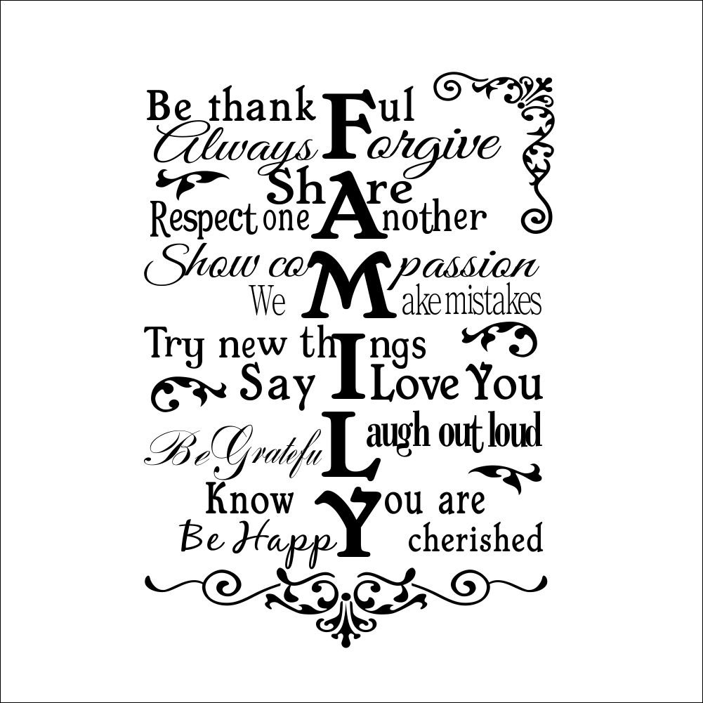 Love St Family Rules Family Quotes Kitchen Poster Dining