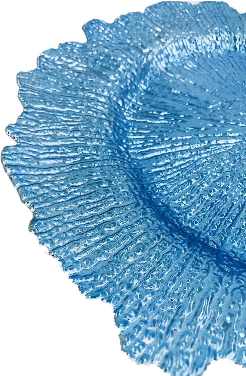 commix down filled overstuffed 4 piece sectional sofa set white on Usa Party Flower Elegant Plastic Reef Charger Plate Set Of 6 13 5 Inch Light Blue Charger Service Plates Home Kitchen