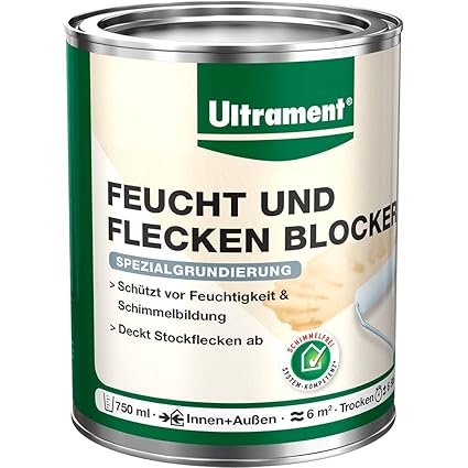 Ultrament Feucht und Flecken Blocker, weiß, 750ml