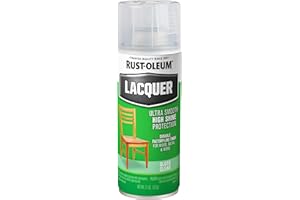 Rust-Oleum 1906830 Lacquer Spray, 11-Ounce, Gloss Clear (Packaging May Vary)