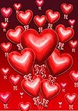 Toland Home Garden 112126 Balloon Hearts, Garden