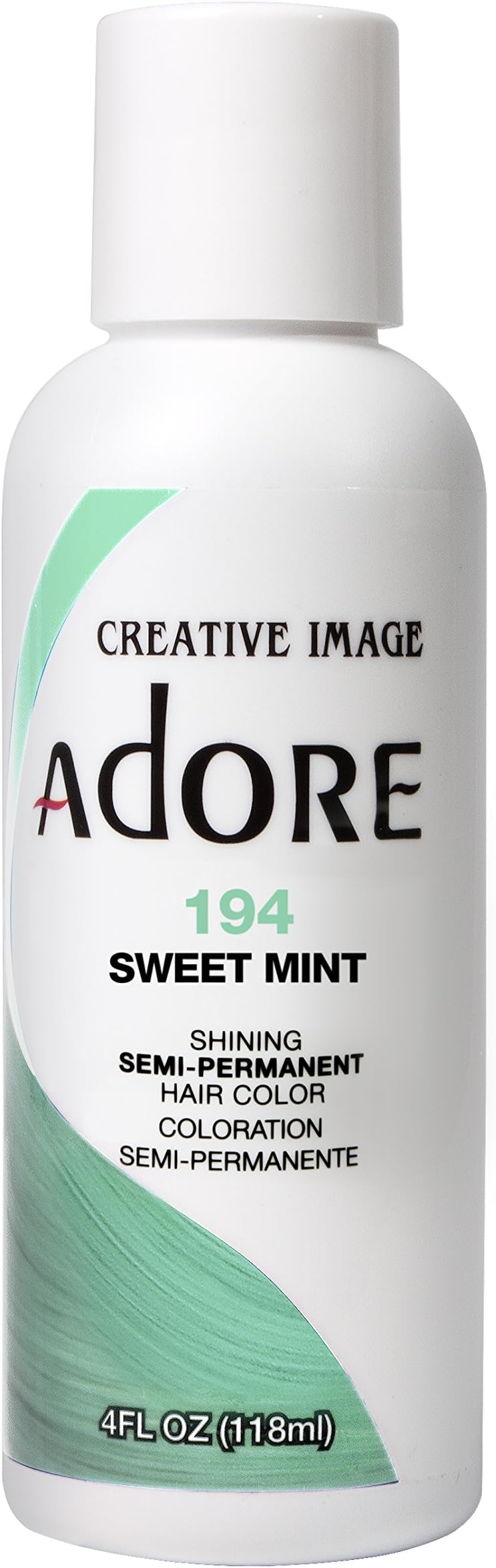 Adore Shining Semi Permanent Hair Colour 194 Sweet Mint Brand New 12 Months