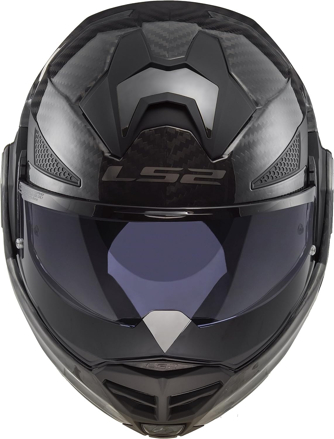 LS2, Klapphelm Motorrad ADVANT X Carbon Gloss Carbon, XL 3