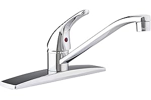 Dura Faucet DF-NMK600-CP RV Swivel Kitchen Sink Faucet (Chrome)