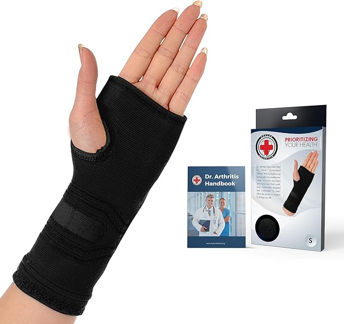 Doctor Developed Wrist/Hand Compression Sleeve/Support/Brace & Doctor