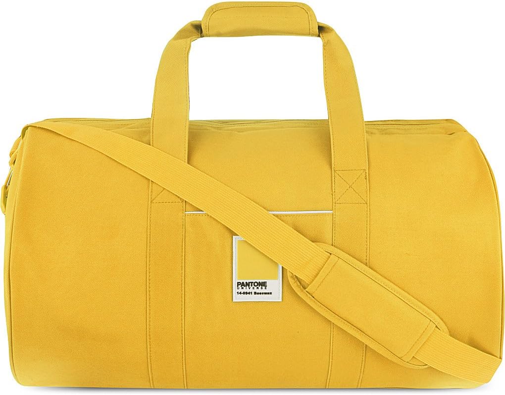 yellow holdall