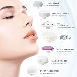 COSLUS Facial Spin Brush 7 in 1 Exfoliator Waterproof Cleansing Device view 3
