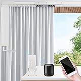 Smart Curtain Tracks WiFi Control by Phone, Support